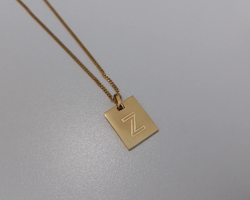 ORO Initial Necklace