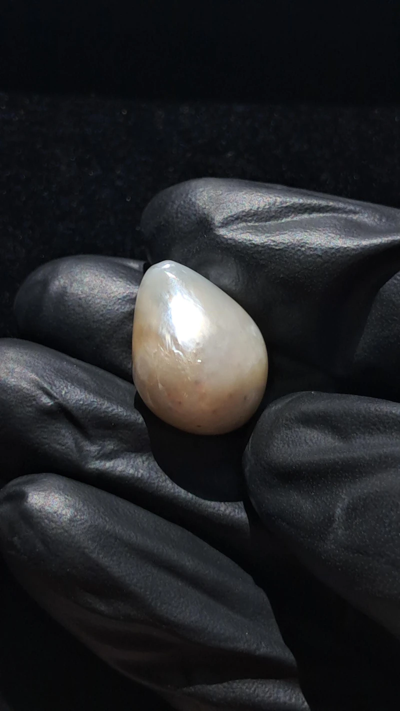 Ravishing GIA certified 25 carat Natural Maxima pearl