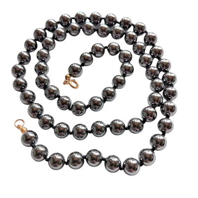 Edelsteinkette Hämatit