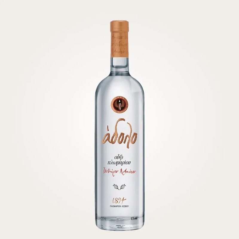 Ouzo Plomari Adolo Griechischer Anisschnaps 0,7 Liter