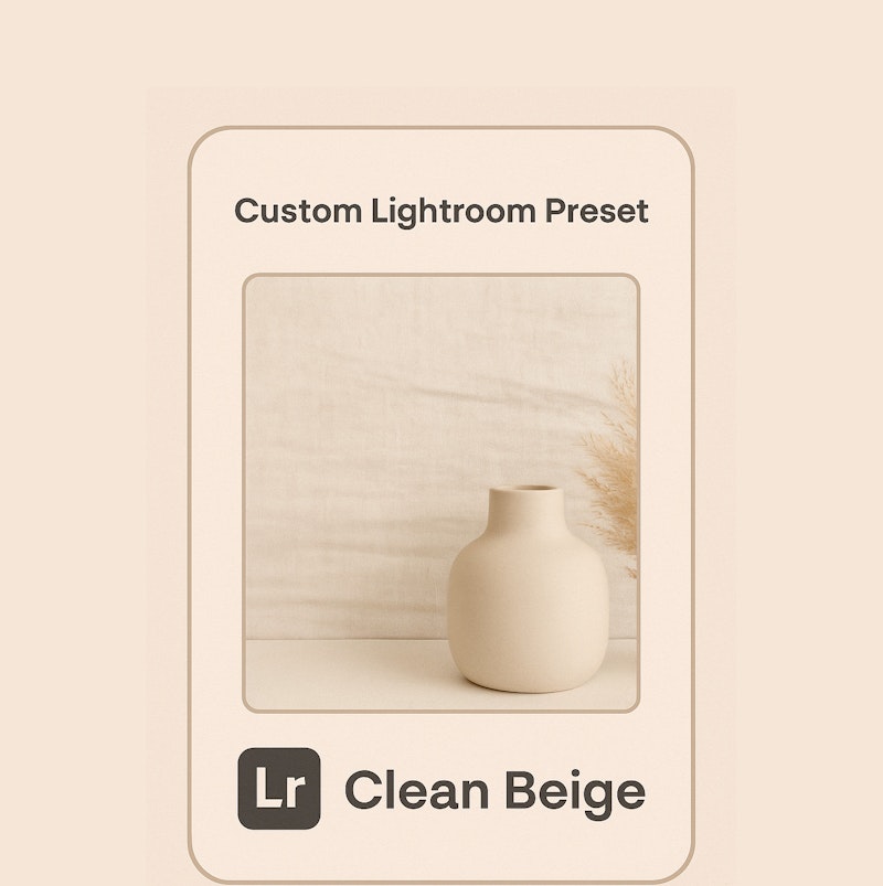 👋 Give away - Custom Lightroom Preset 