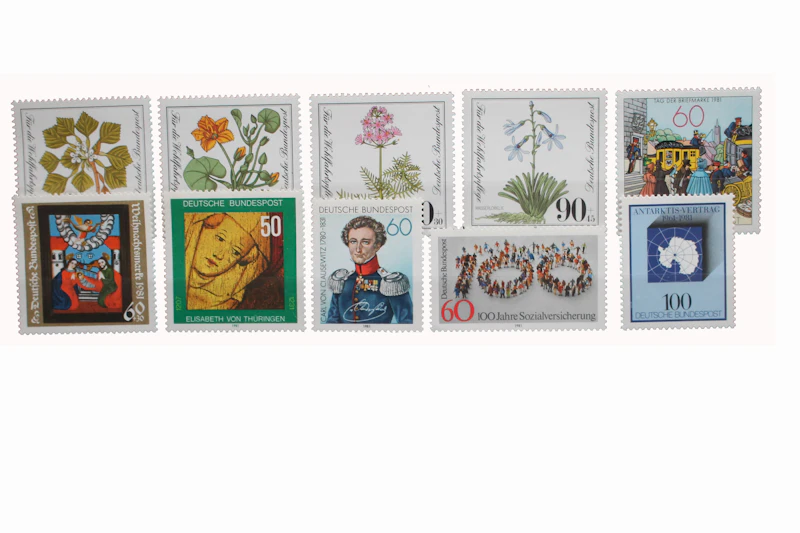 Robbert´s Briefmarken BRD Deutschland Jahrgang 1981 komplett postfrisch