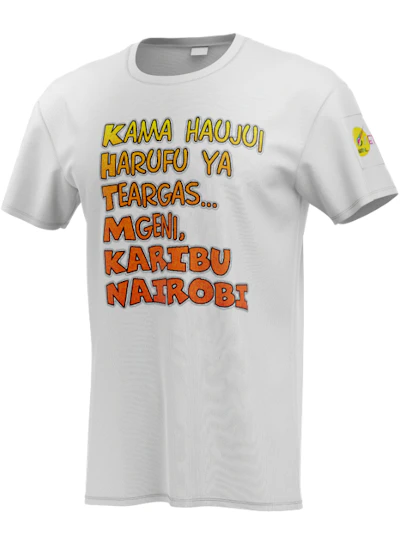 #KanairoThemed T-Shirt - Teargas : Product Code KT-001