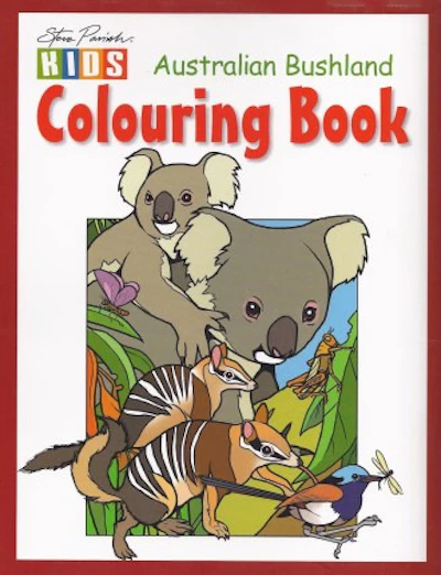 Steve Parish Kids - Australian Bushland Colouring Book