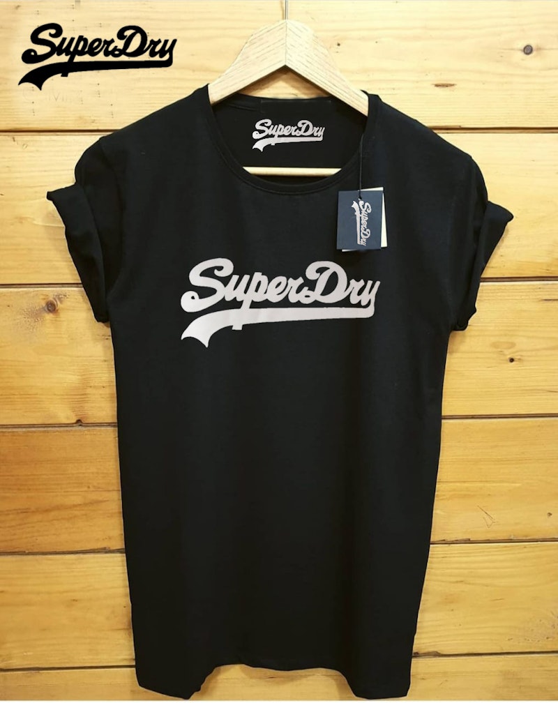 SUPERDRY PREMIUM QUALITY BRANDED ROUND NECK TEE'S