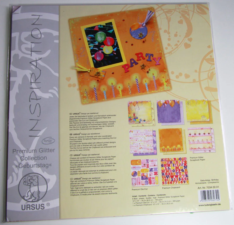 Glitter-Collection "Geburtstag"