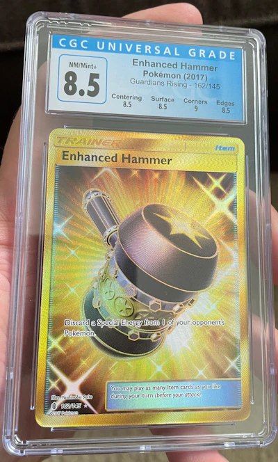 GCG 8.5 Guardians Rising “Gold” Enhanced Hammer WITH SUB GRADES (POP 5)