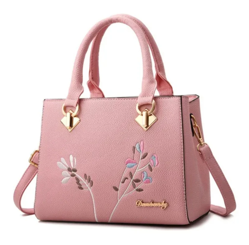 Nice Leather crossbody shoulder tote bag 