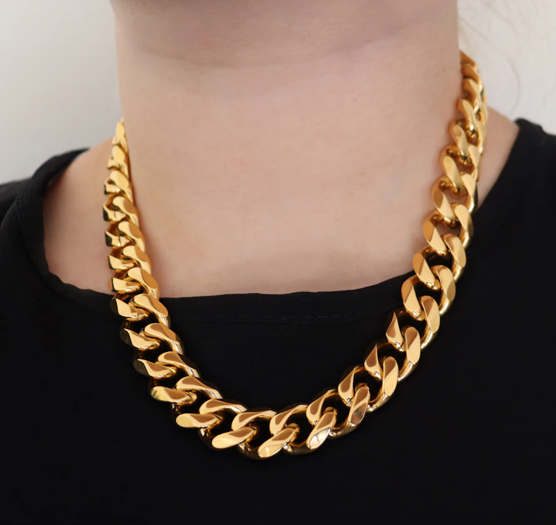 Chunky Cuban Necklace (15mm)