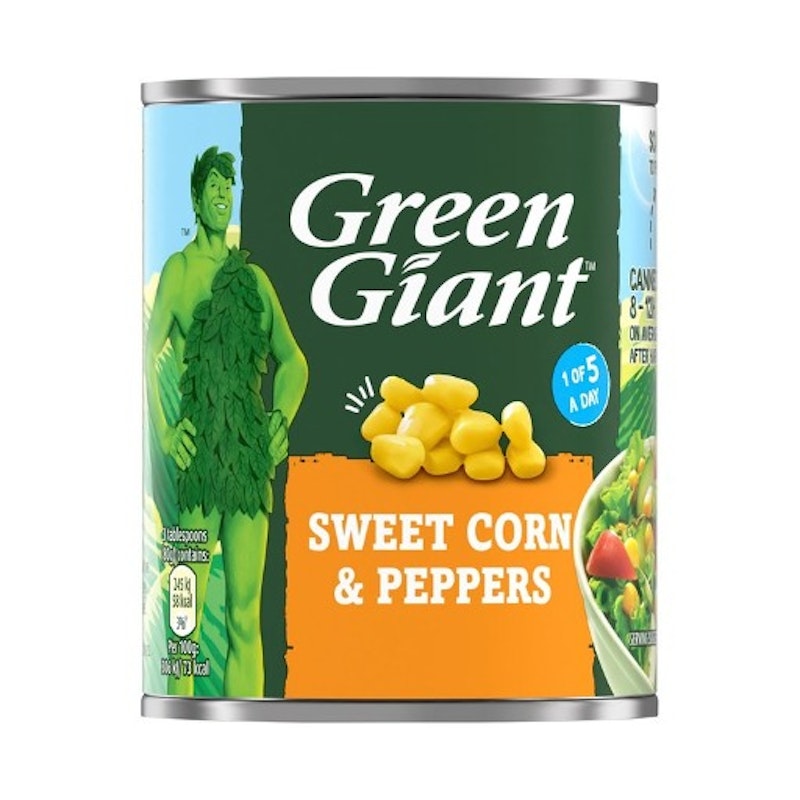 Green Giant Sweetcorn With Peppers (198g) 165g