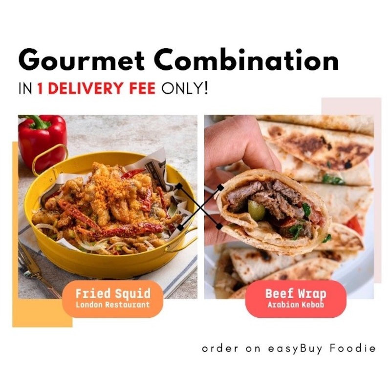 London Restaurant and Arabian Kebab Combination