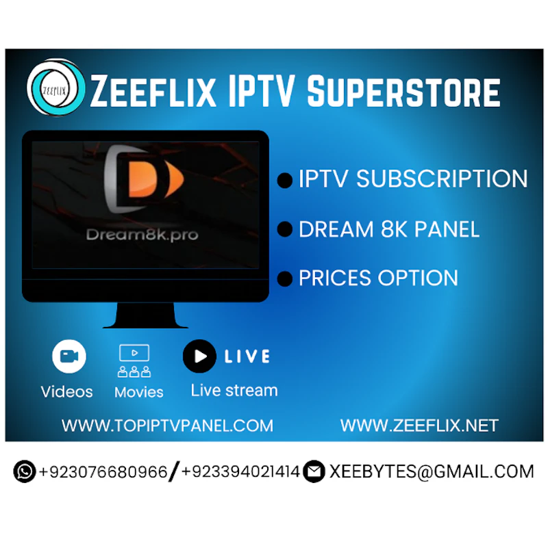 DREAM 8K IPTV PANEL 