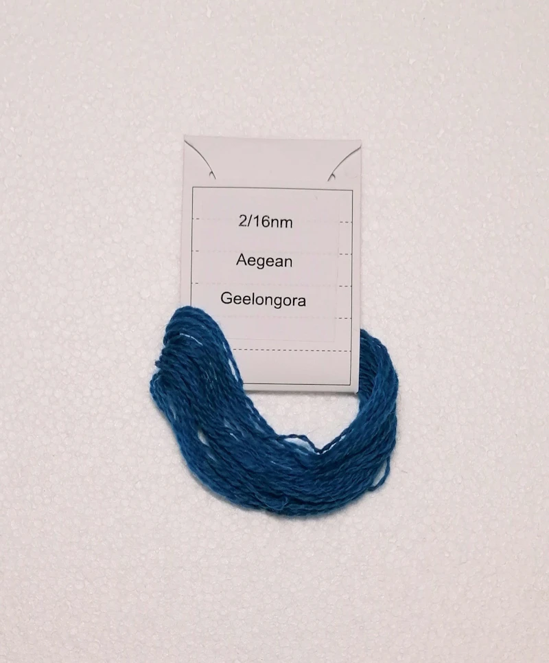 Scarf for women, triangle, in bluebell, with openwork & balls pattern, 100% Gelongora, will be made in your favorite color, to pre-order