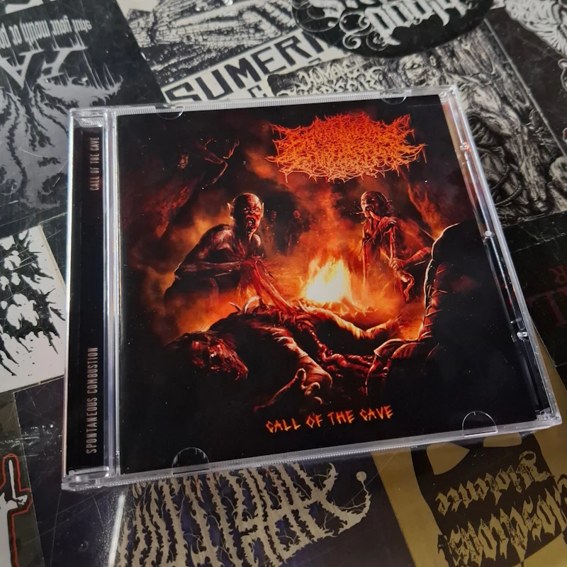 SPONTANEOUS COMBUSTATION - "CALL OF THE CAVE" CD-EP