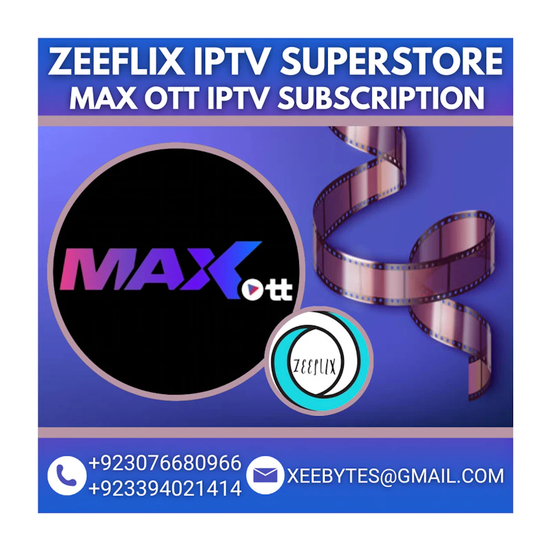 MAX OTT IPTV SUBSCRIPTION 