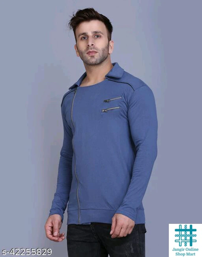 T Shirts With Zipper 