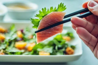 Poke Bowl de Lentilles Vertes et Thon Mariné (Recette de cuisine)