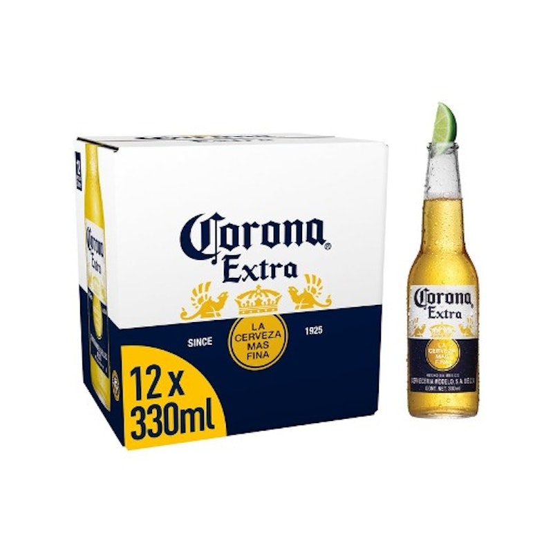 Corona Extra Premium Lager Beer Bottles 12 x 330ml ( Buy 2 For £25