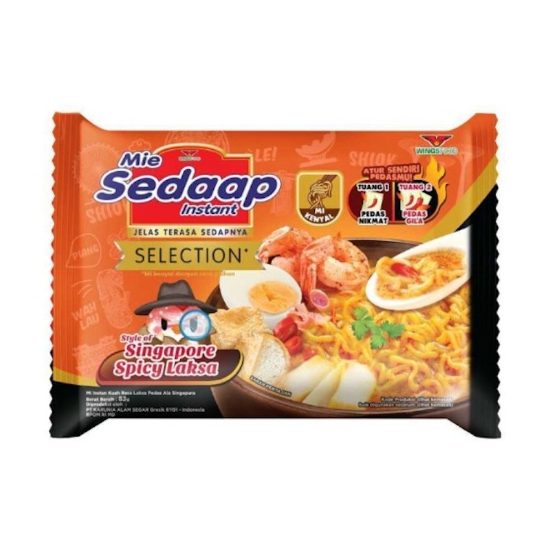 Mie sedaap instan kuan singapore spicy laksa (Indomarket)