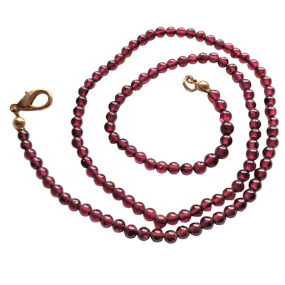 Edelsteinkette Granat