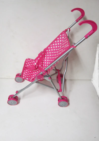 Puppenbuggy 55cm pink