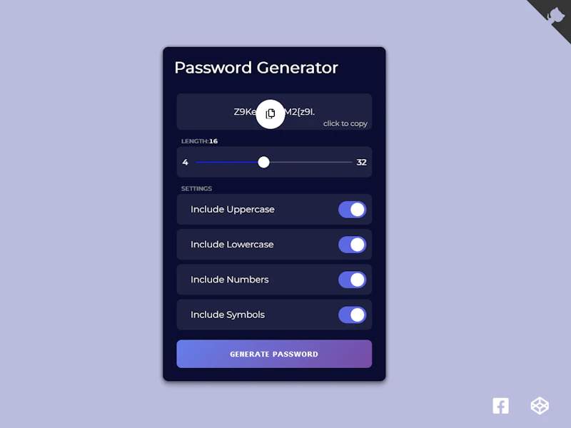 Password Generator 