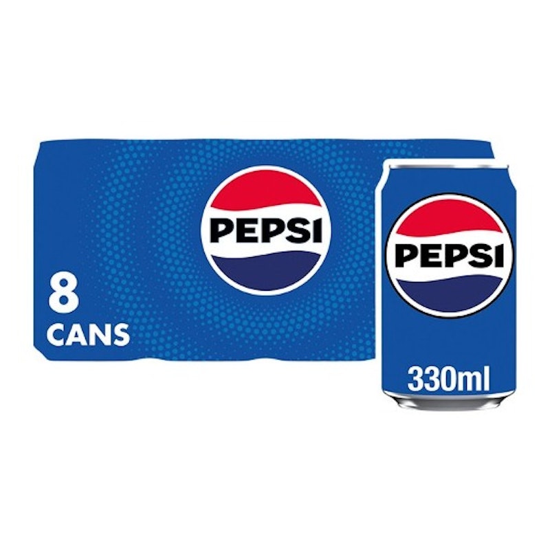 Pepsi Cola Cans 8 x 330ml