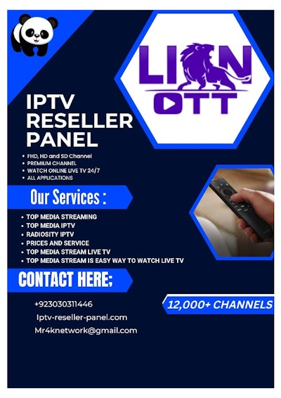 Lion OTT IPTV Panel