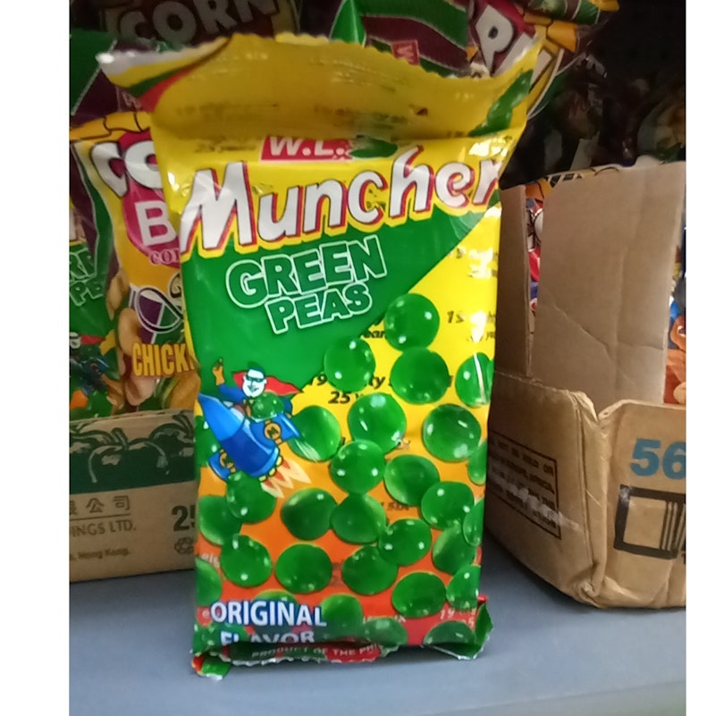 Muncher green peas (Namaste)