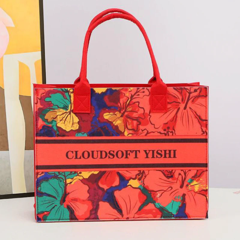 Sac Feutre multicolore 