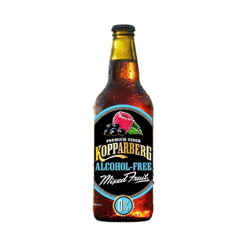 Kopparberg Alcohol Free Mixed Fruit Cider Bottle 500ml