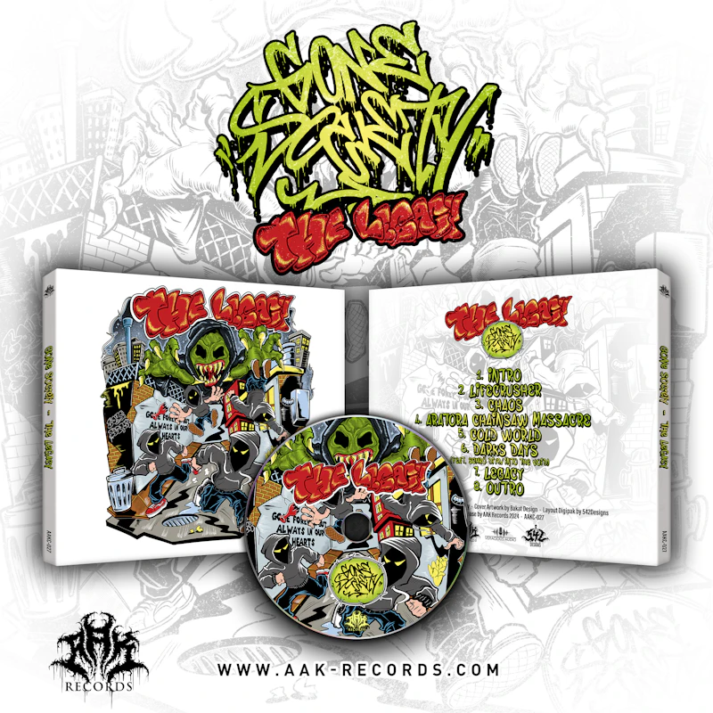 GONE SOCIETY - "THE LEGACY" CD
