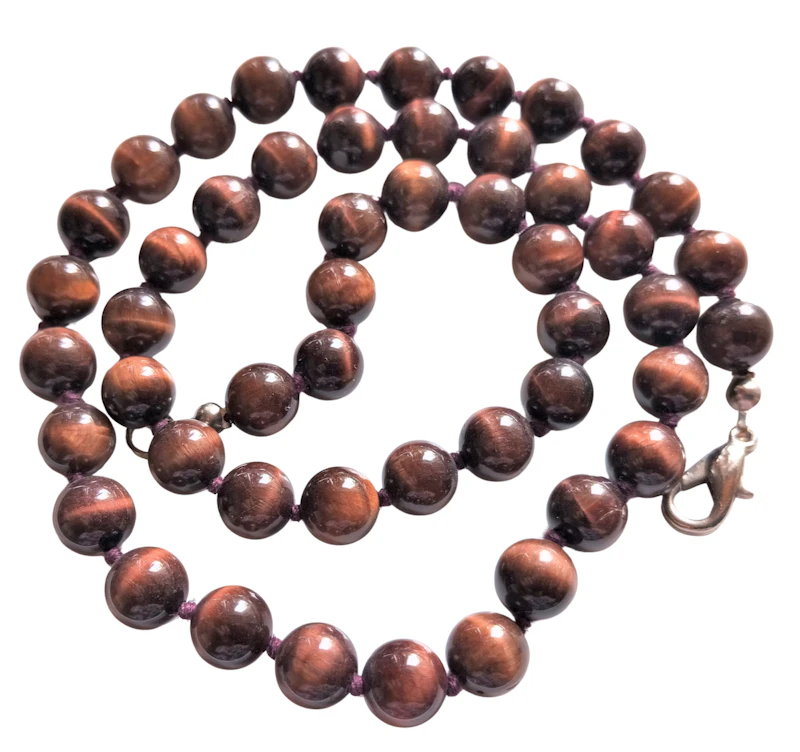Edelsteinkette Tigerauge