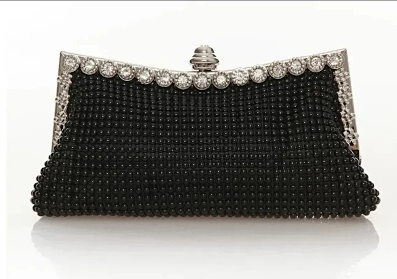 Rhinestone shoulder bag messenger tote