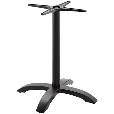 TREND Outdoor-Tischgestell für quadratische & runde Tische starr schwarz