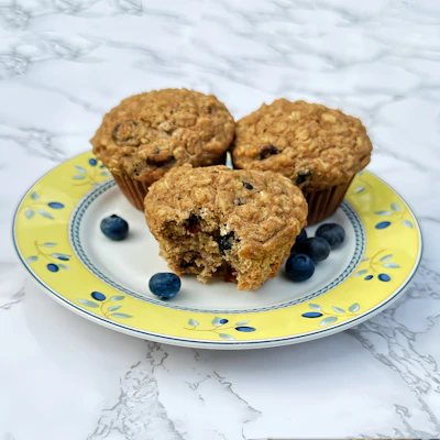 Apple Cinnamon Oat Muffins