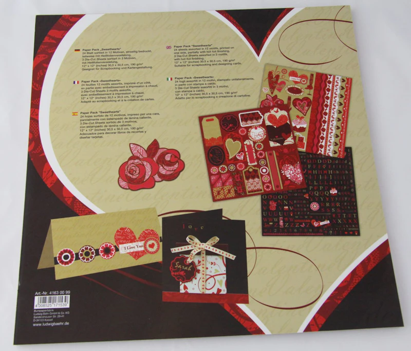 Paper - Pack "Sweethearts"