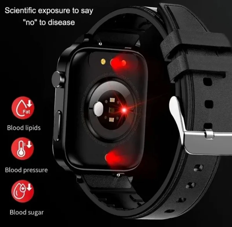 Bluetooth Calling New Blood Sugar Smart Watch Watch Heart rate blood pressure tracker 