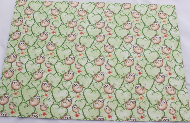 A4 Fotokarton "Faultier"