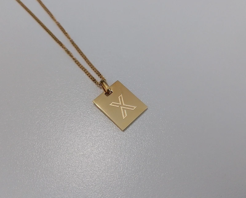 ORO Initial Necklace