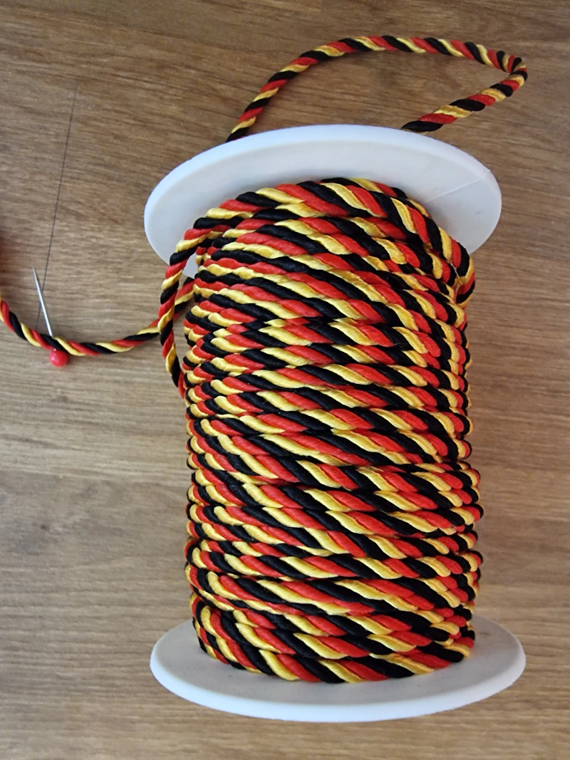 Kordeln, verschiedene Farben, 3mm