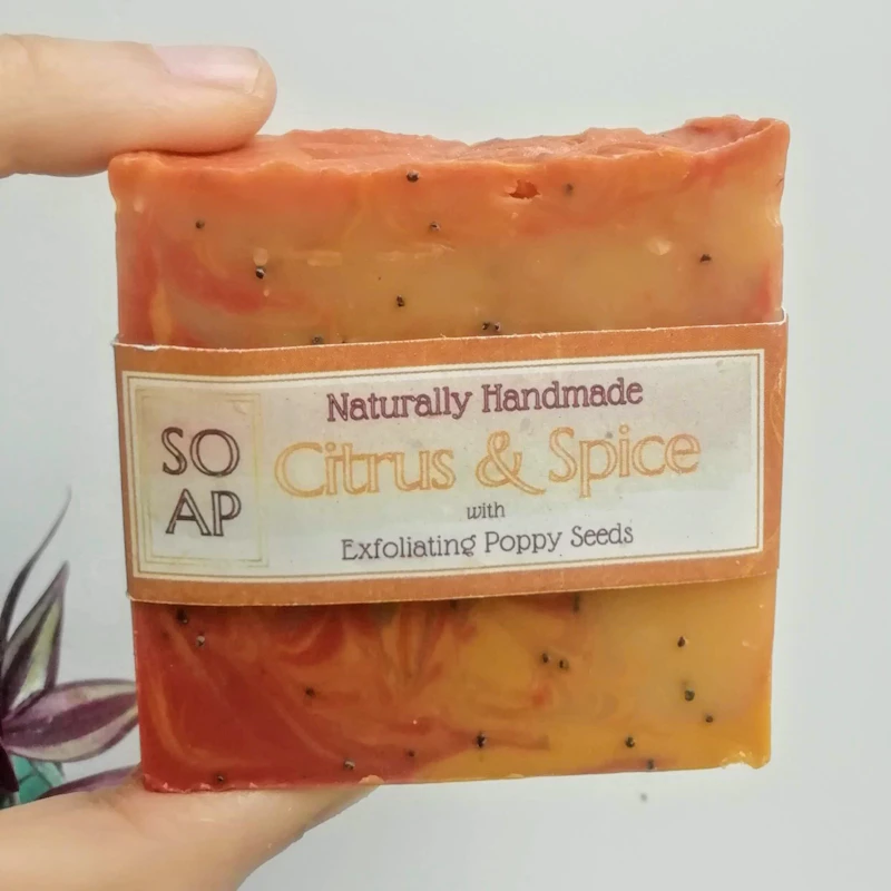 Set of 3 Herbal Soaps, Mix and Match 9 Varieties.