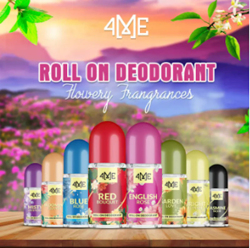 4ME Roll On Jasmine Noir Deodorants -50ml