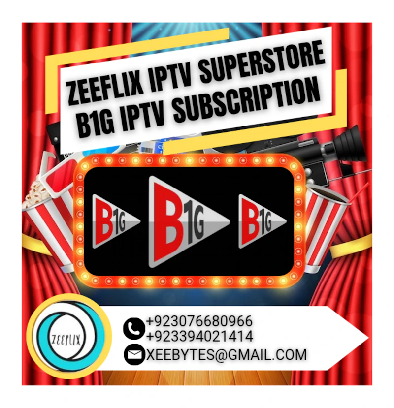 B1G IPTV SUBSCRIPTION 