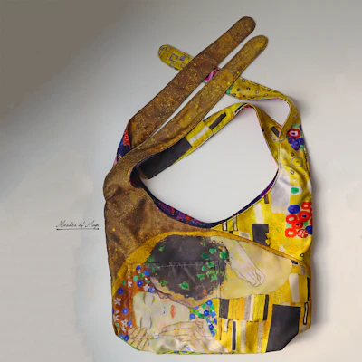 Bolsa Reversible El Beso Gustav Klimt