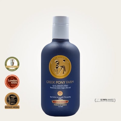 Greek Pony Farm Kalamata P.D.O. Premium extra natives Olivenöl 500ml