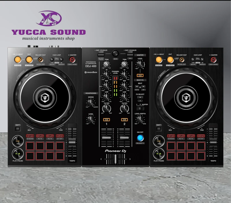 Pioneer DJ DDJ-400 2-Deck Rekordbox DJ Controller