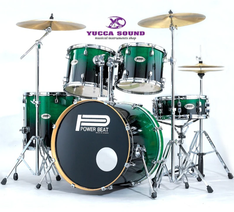 CPK-5082 5PCS  ALDER  WOOD PAINTED DRUM OUTFIT