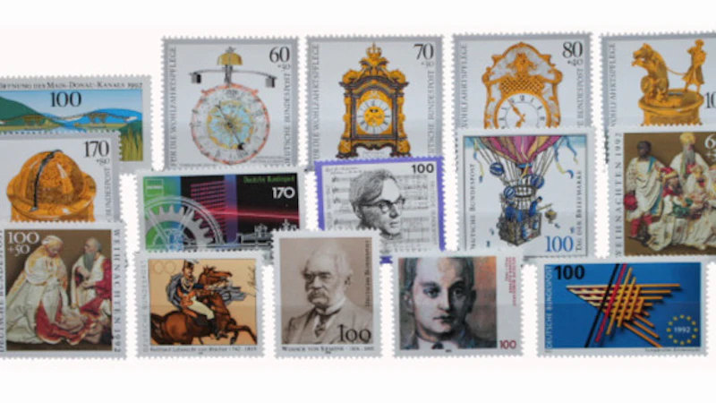 Briefmarken Jahrgang 1992 postfrisch