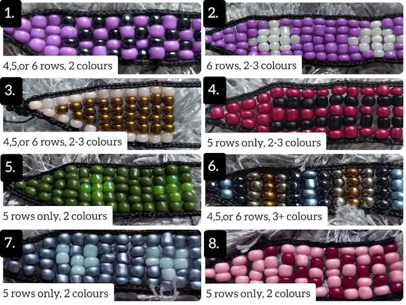Pre-Made Beaded Browbands